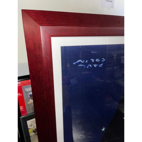 Original Vintage Zenith Watch Poster by Paul Colin c1950 Art Deco large framed - Picture 5 of 10